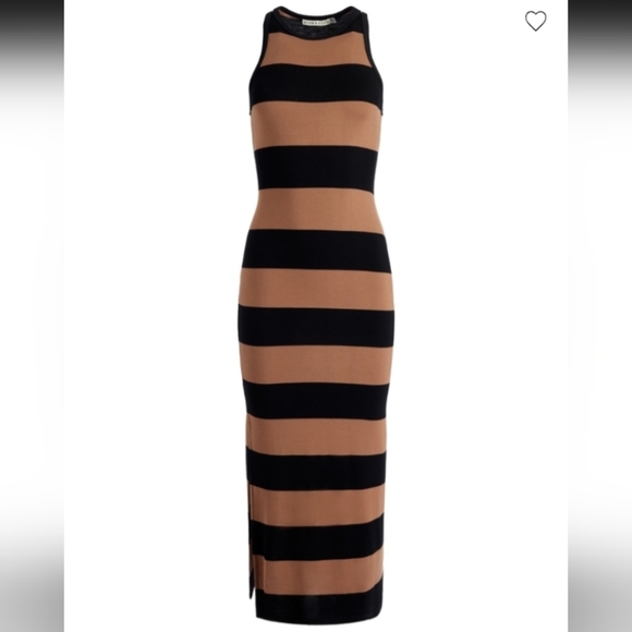 Alice + Olivia Dresses & Skirts - Alice & Olivia PANIA RACERBACK SIDE SLIT MAXI DRESS